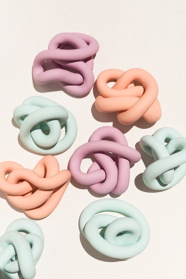 Arowm Jumbo Knot - Peach