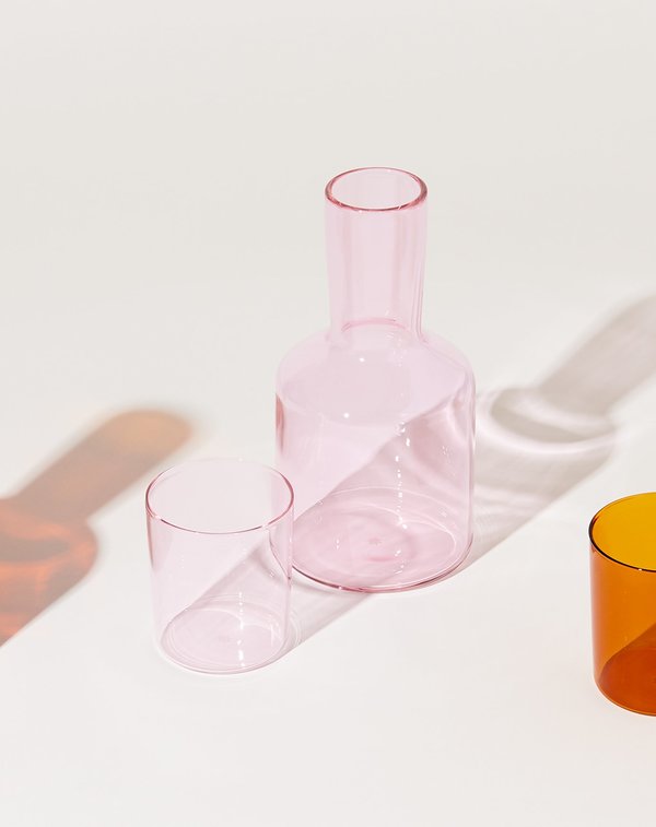 Maison Balzac Carafe Set - Rose Maison Balzac Carafe Set - Rose
