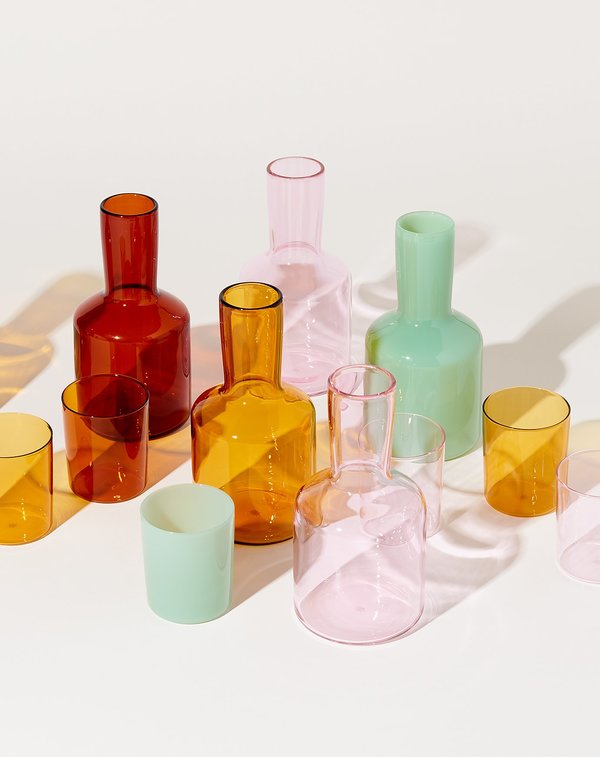 Maison Balzac Carafe Set - Rose Maison Balzac Carafe Set - Rose