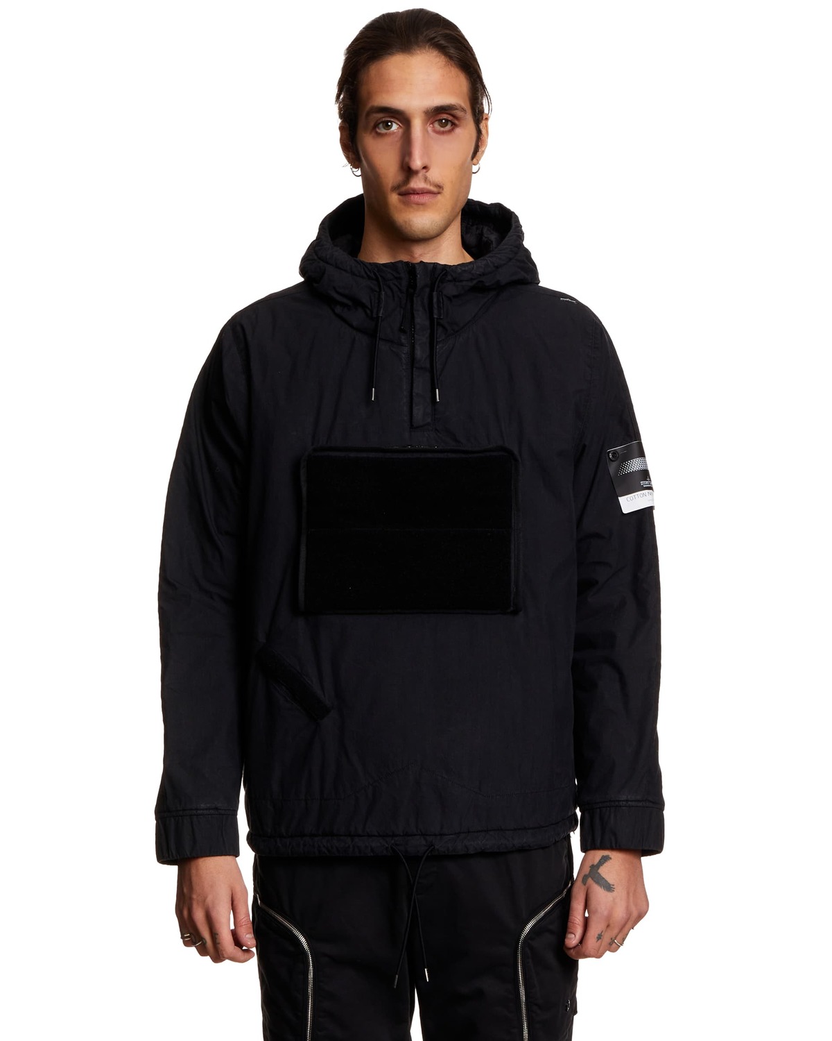 stone  アノラック Stone Island Anorak jacket - black | Garmentory