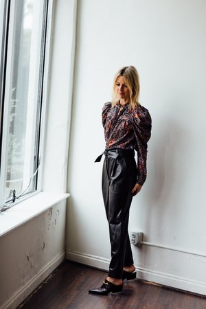 A.L.C. Cobey Vegan Leather Pants 