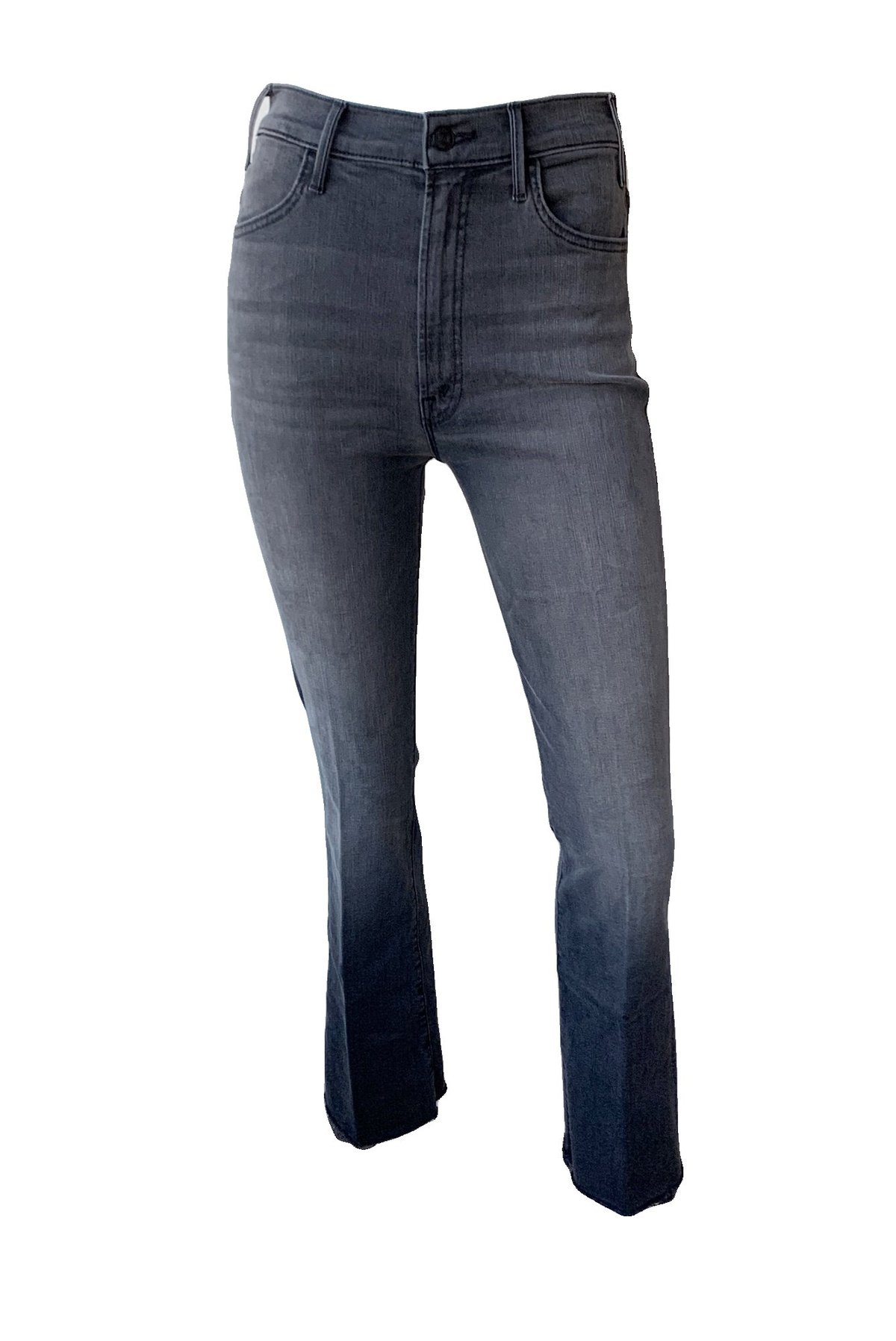 MOTHER DENIM Hustler Ankle Fray - Ball’s in Your Court