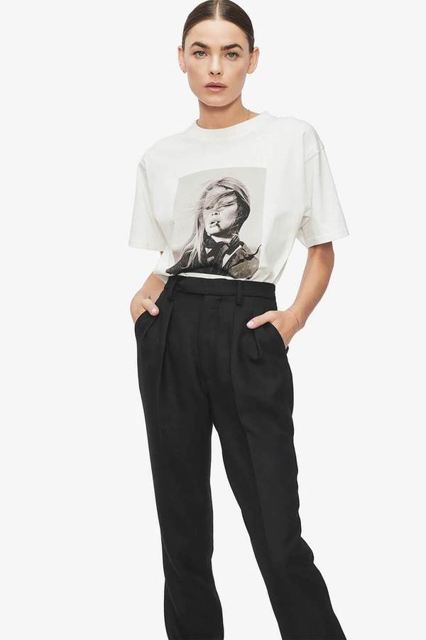 t shirt brigitte bardot zara
