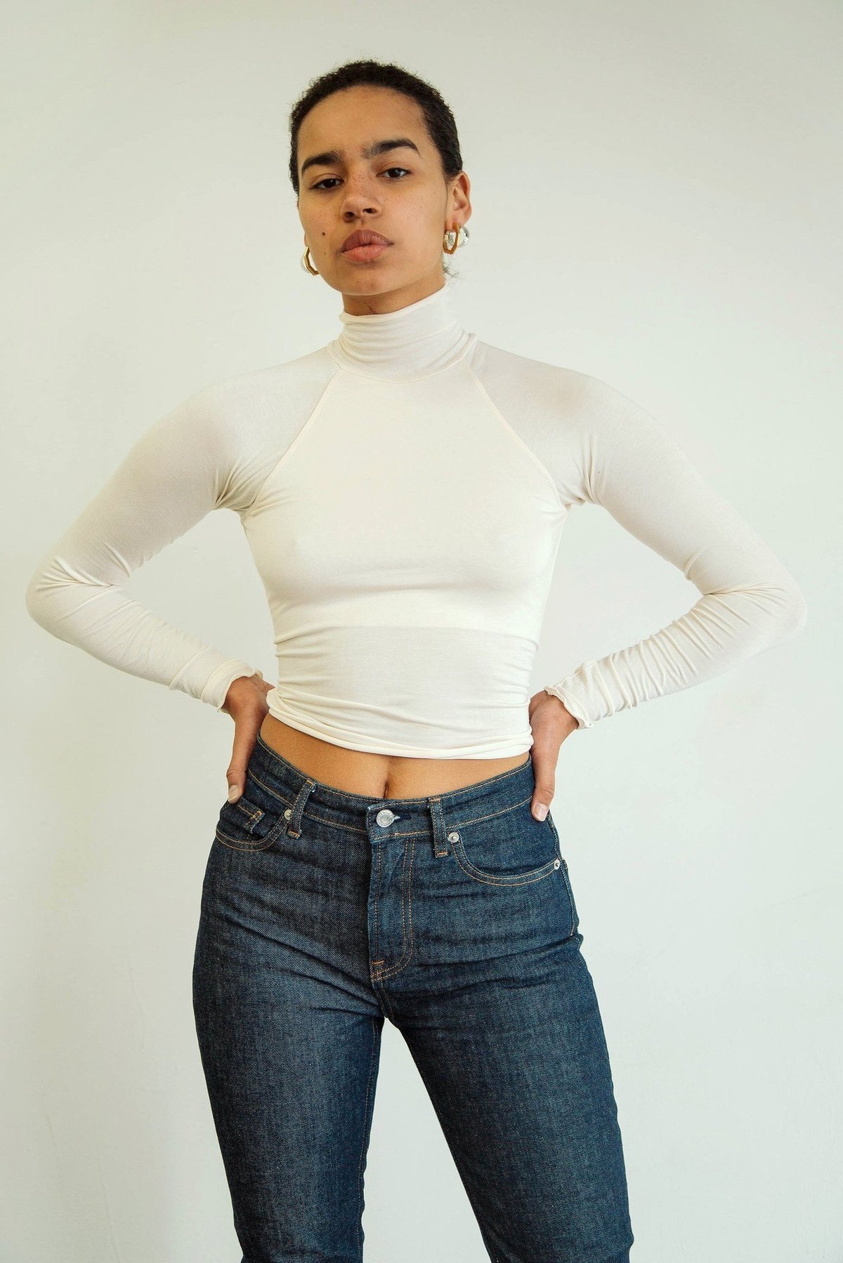 Line by K Margaux Top - Ivory - Image 3 of 5
