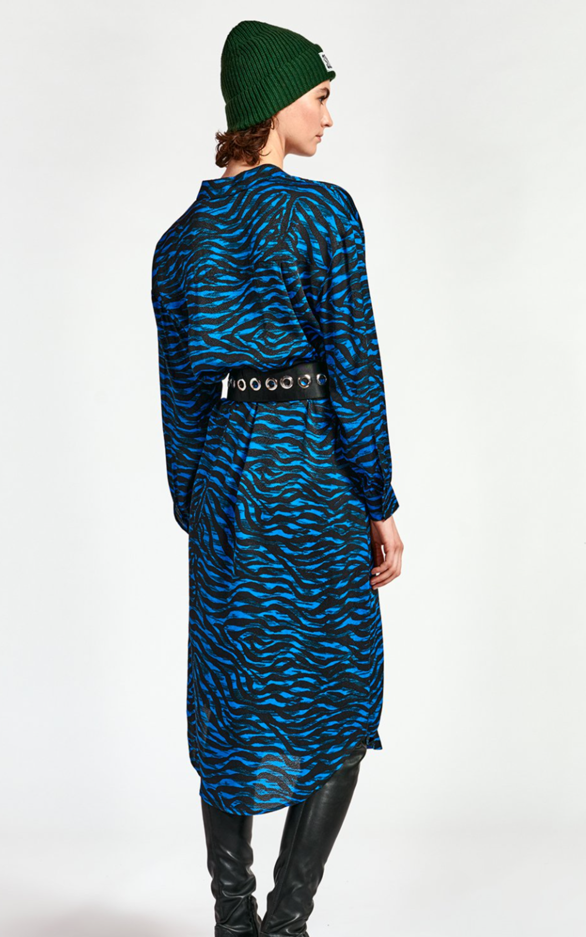 Essentiel Antwerp Weapon Shirt Dress - jacquard - Image 3 of 5