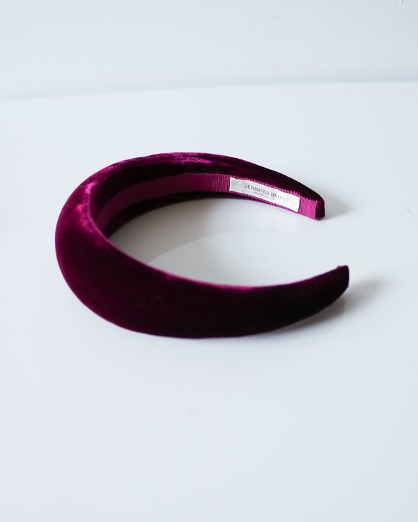 Jennifer Behr Thada Headband Thada Headband Jennifer Behr - Kaviar Gauche main image 3