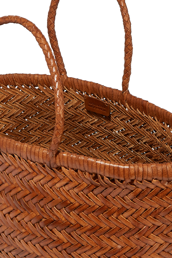 Dragon Diffusion Bamboo Triple Jump Small Bag Tan Garmentory