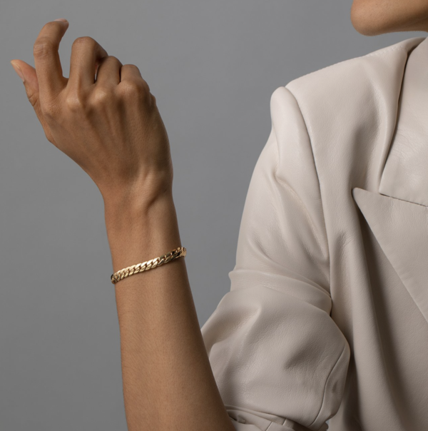 Jenny Bird biggie chain bracelet - 14K gold-dipped brass Jenny Bird biggie chain bracelet - 14K gold-dipped brass