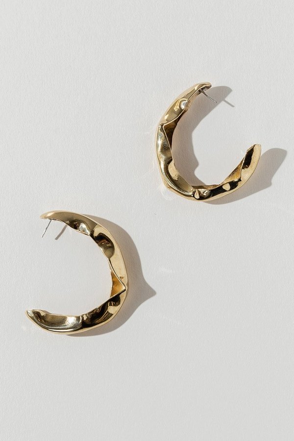 FARIS Large EBI Hoops - Bronze FARIS Large EBI Hoops - Bronze
