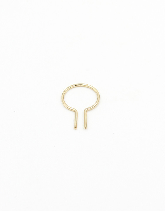Jack + G Loopdie Earring 14kt Gold Jack + G Loopdie Earring 14kt Gold