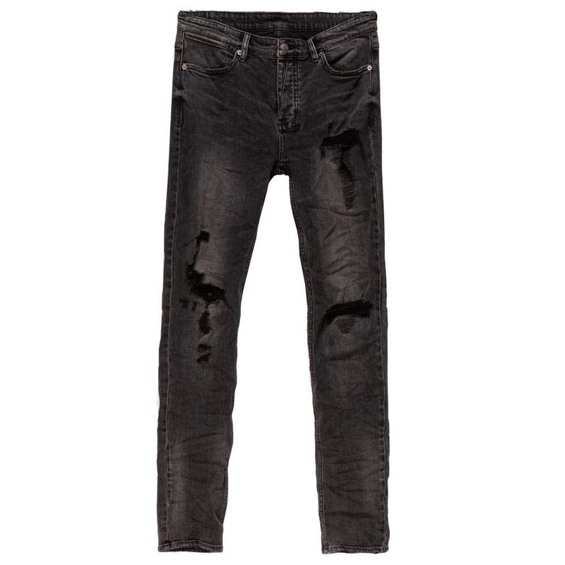 Ksubi Van Winkle Angst Trashed Black Garmentory