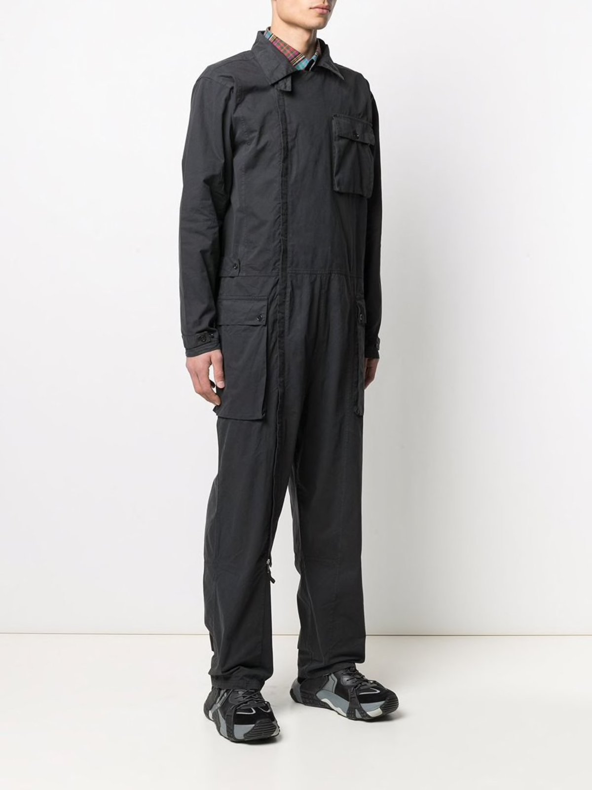 Henrik Vibskov Reflection Jumpsuit - Jet Black | Garmentory