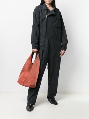 Henrik Vibskov Reflection Jumpsuit - Jet Black | Garmentory