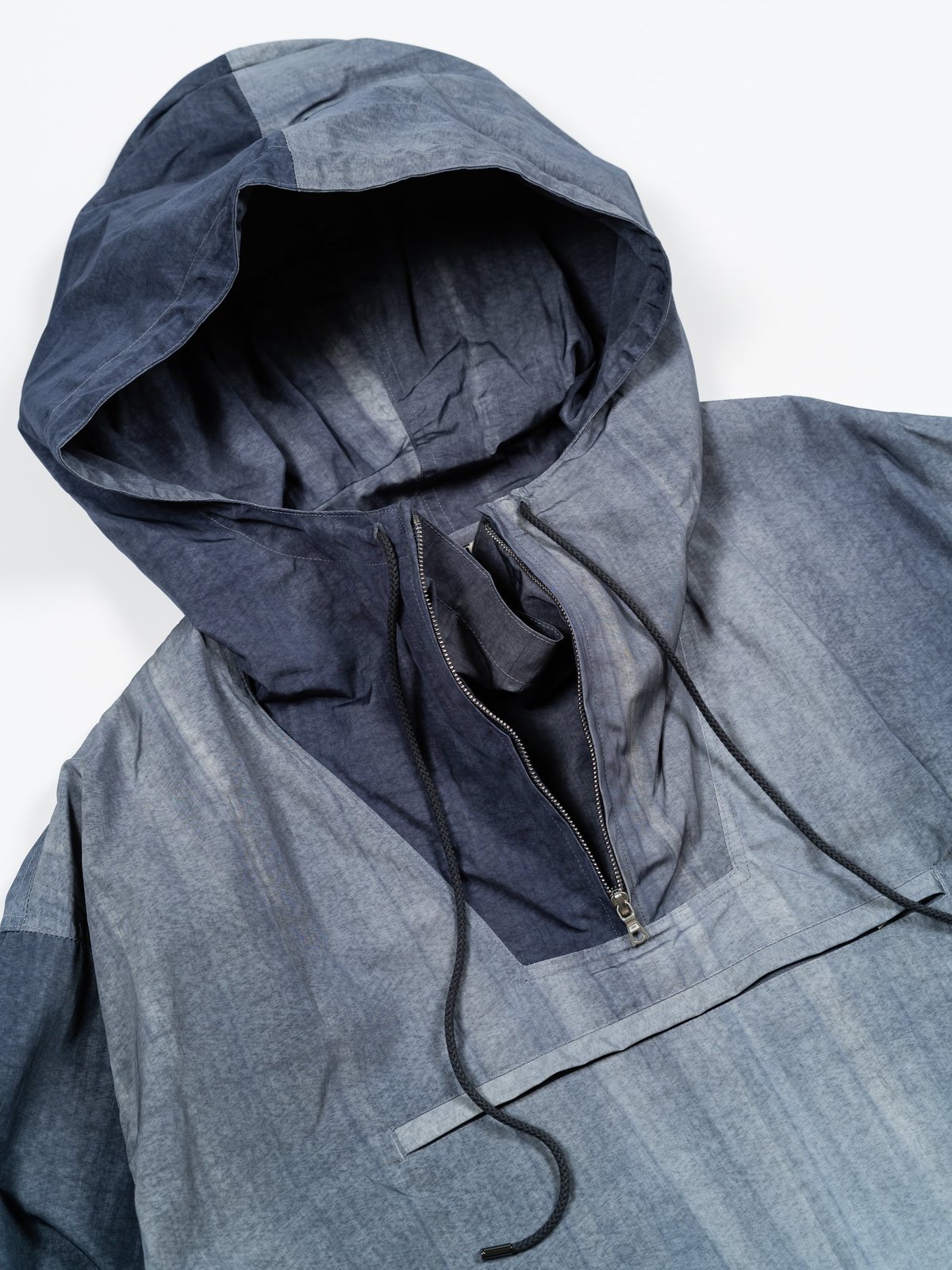 Nylon-Streak-Dyed-Half-Zip- 