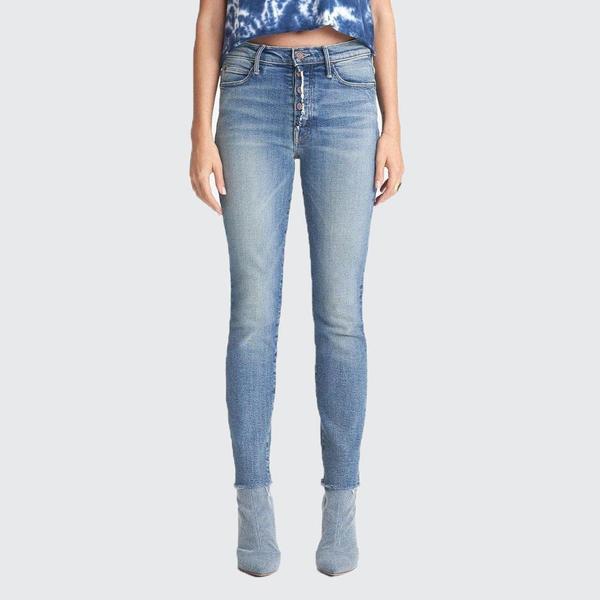 Mother Denim The Fly Cut Stunner Ankle Fray Denim Mother Denim The Fly Cut Stunner Ankle Fray Denim