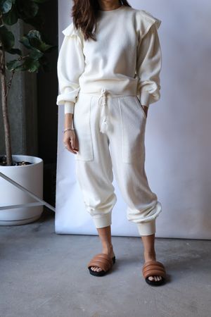 Ulla Johnson Lorena Pullover - Creme 