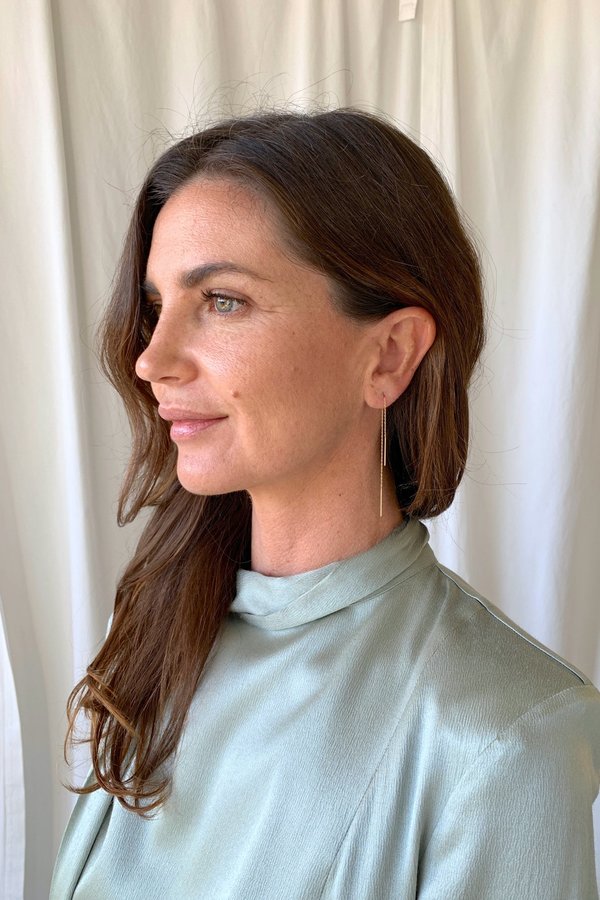 Blanca Monros Gomez Stitch Earrings Garmentory