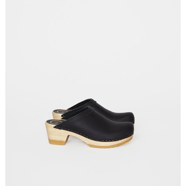 No.6 Old School Mid Heel Clog No.6 Old School Mid Heel Clog