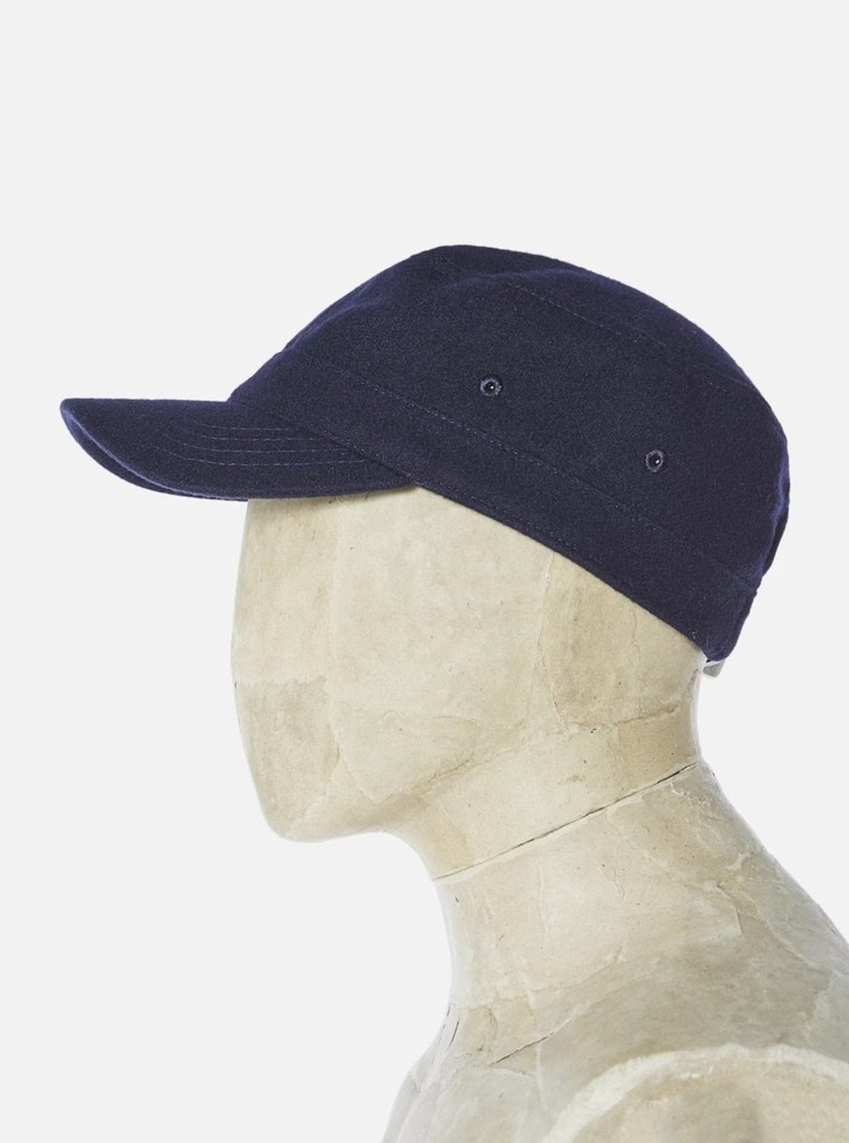 Wool Field Cap Universal Works Field Cap - Navy Melton Wool | Garmentory