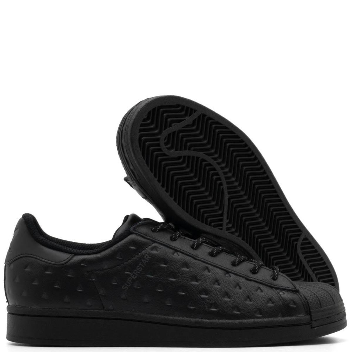 adidas by Pharrell Williams Black Ambition Superstar sneakers