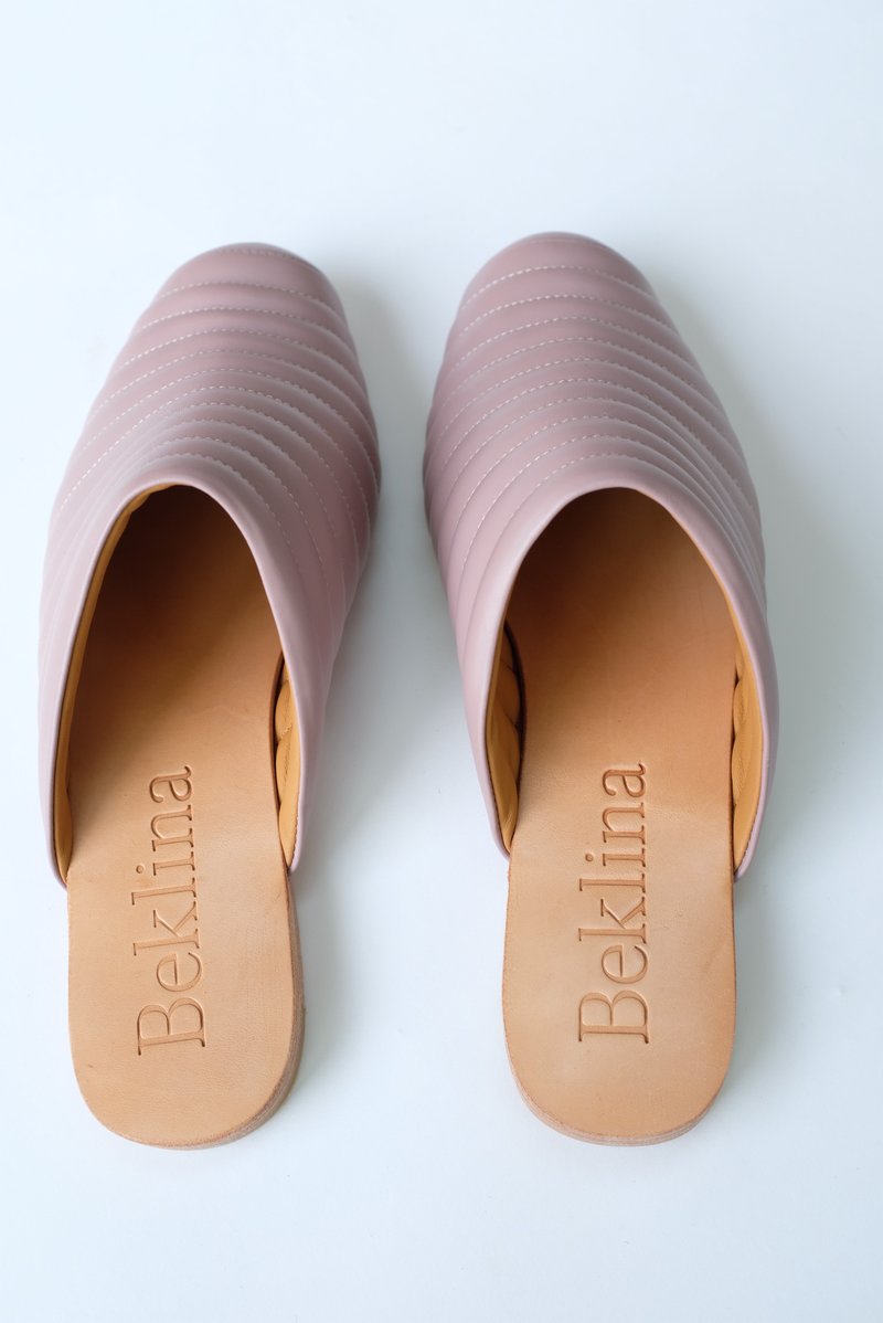 Beklina Ribbed Flats - Orchid