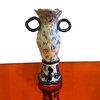 DA Ceramics Tall Splat Round Handle Vase - Thumbnail 1