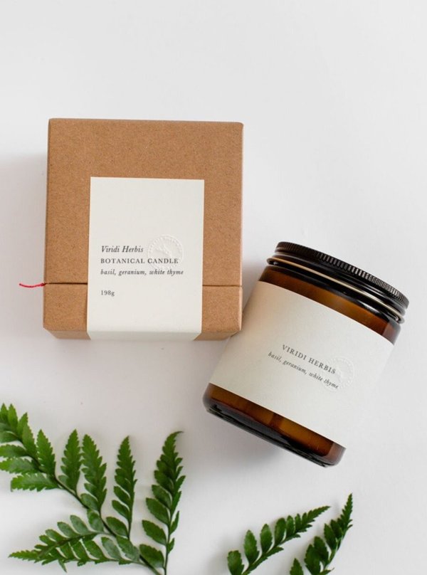 Barratt Riley & Co. Viridi Herbis Candle - Thumbnail 3