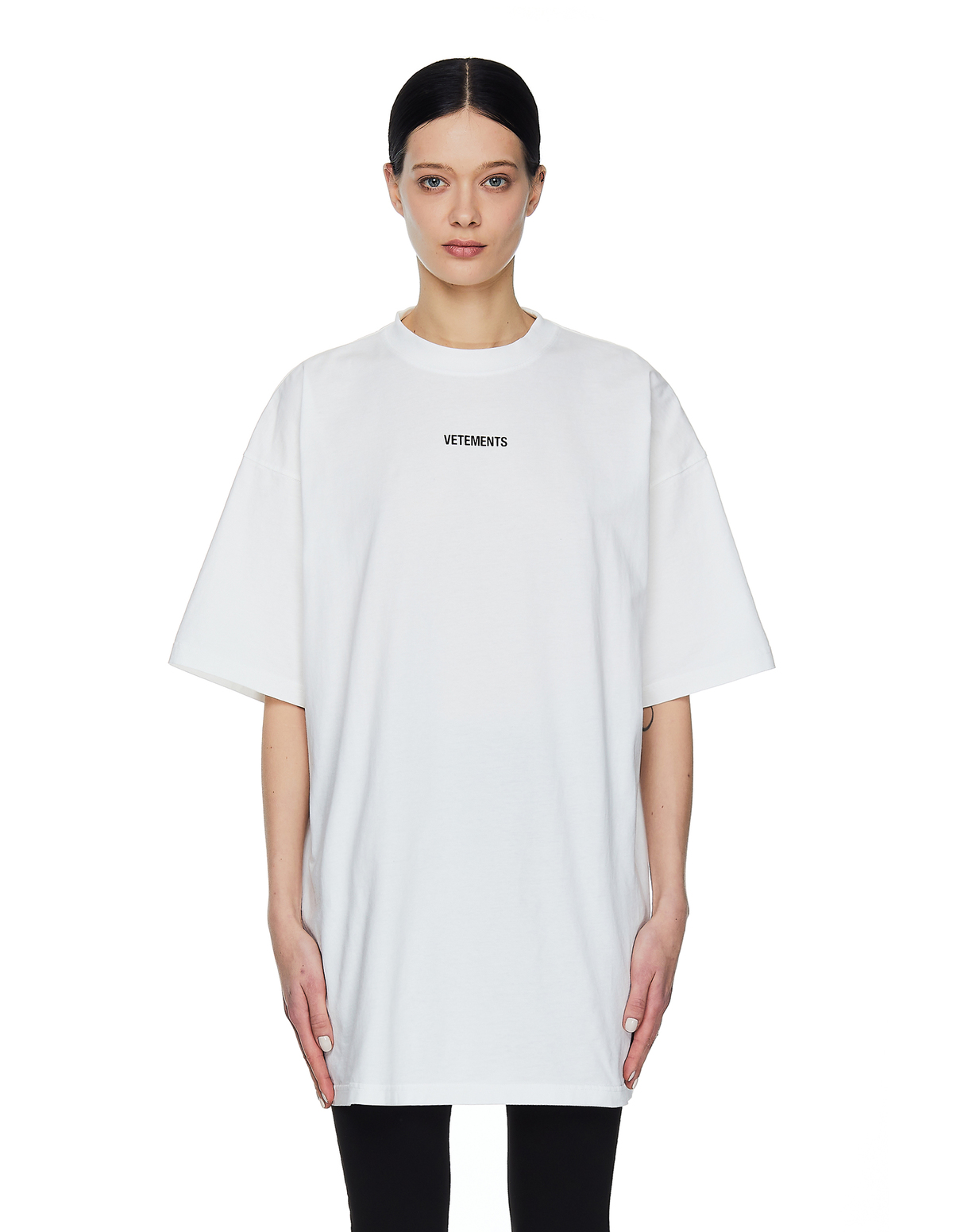 Vetements Logo & Patch T-shirt - White | Garmentory