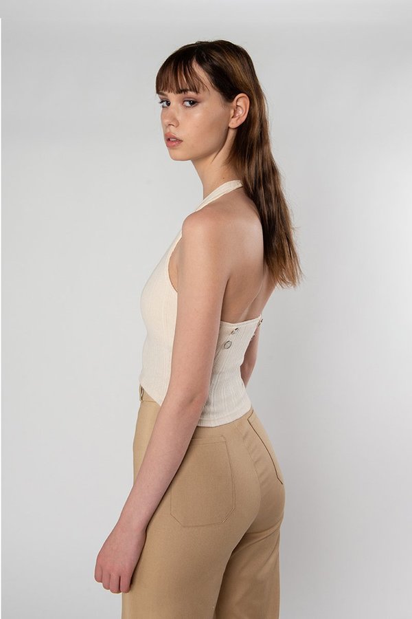 Limb The Label Carla Top - Cream Limb The Label Carla Top - Cream