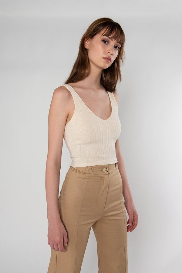Limb The Label Carla Top - Cream Limb The Label Carla Top - Cream