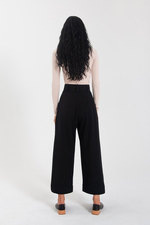 Limb The Label Classic Wide Leg Pant - Black Limb The Label Classic Wide Leg Pant - Black