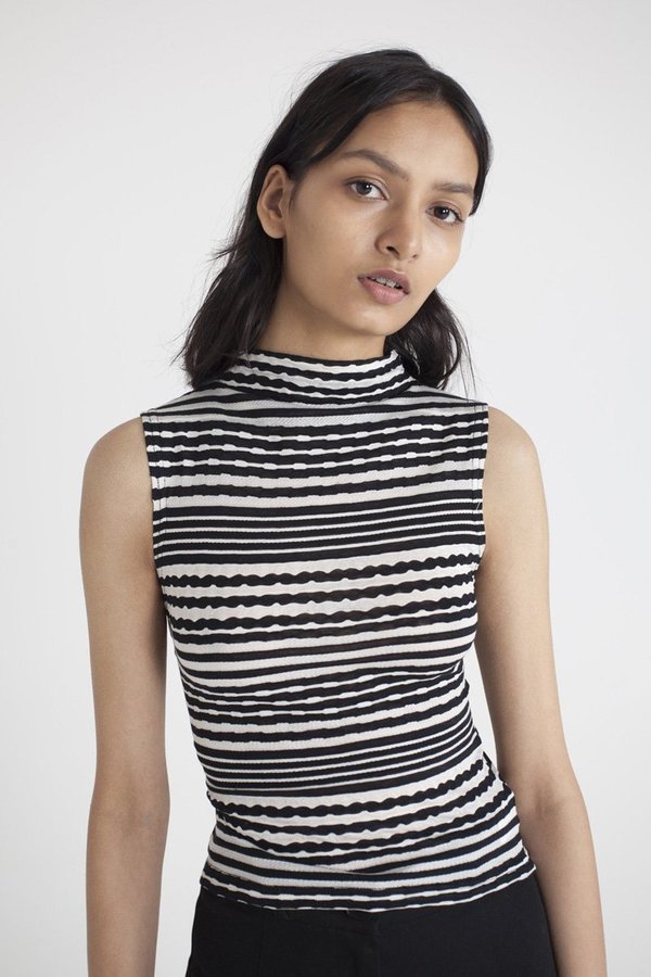 Limb The Label Joy Funnel Top - Stripe Limb The Label Joy Funnel Top - Stripe
