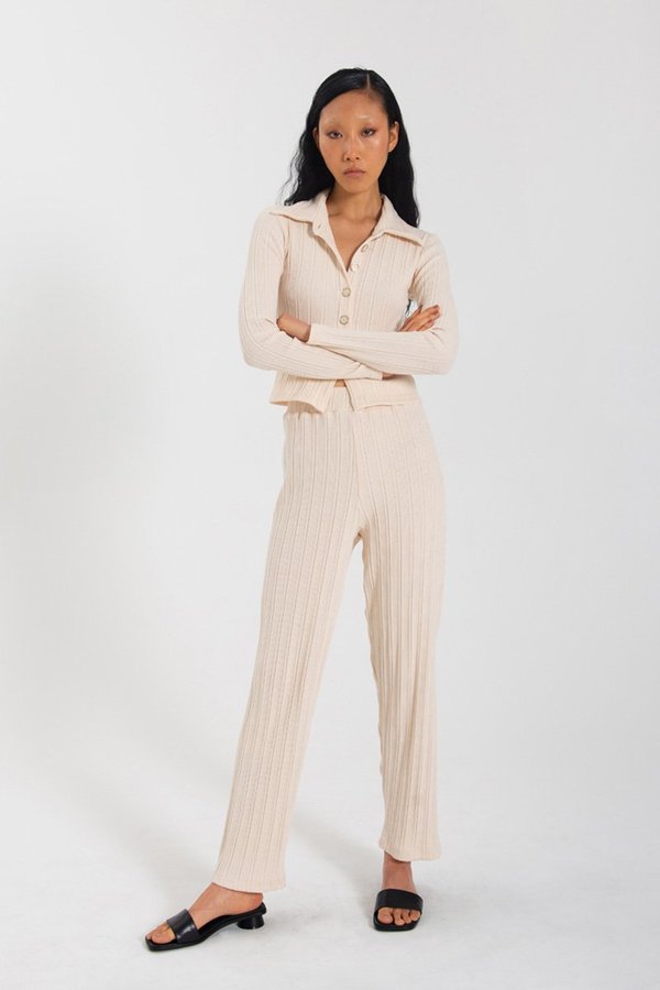 Limb The Label Leisure Pant - Cream Limb The Label Leisure Pant - Cream