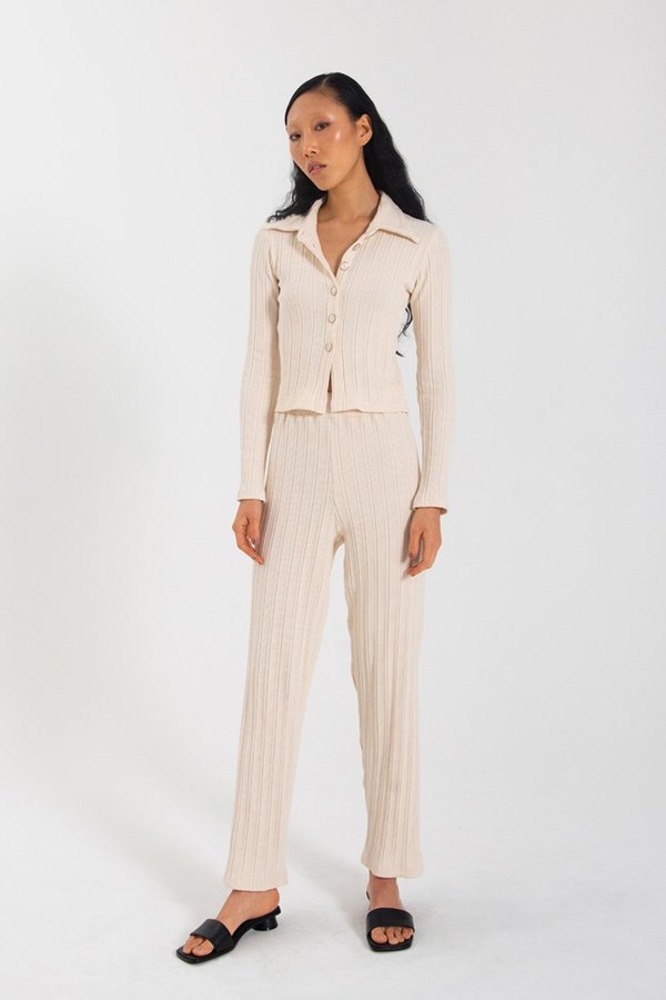Limb The Label Leisure Pant - Cream Limb The Label Leisure Pant - Cream