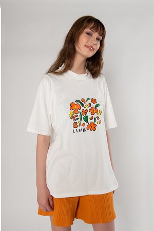 Limb The Label Tee - white print Limb The Label Tee - white print