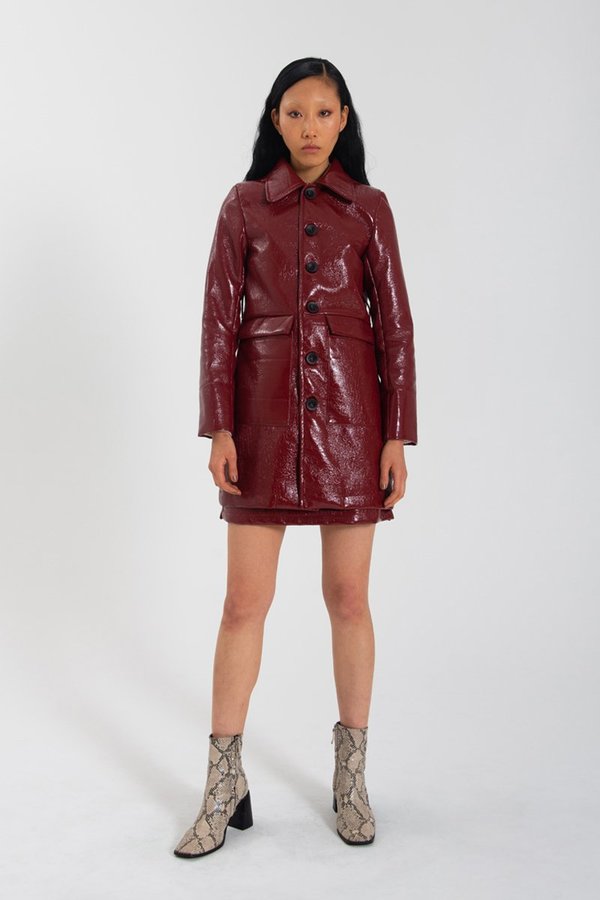 Limb The Label Marcelle Jacket - Crimson PVC Limb The Label Marcelle Jacket - Crimson PVC