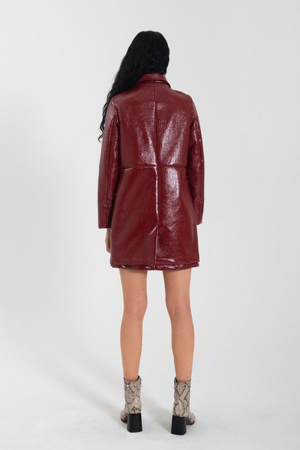 Limb The Label Marcelle Jacket - Crimson PVC Limb The Label Marcelle Jacket - Crimson PVC