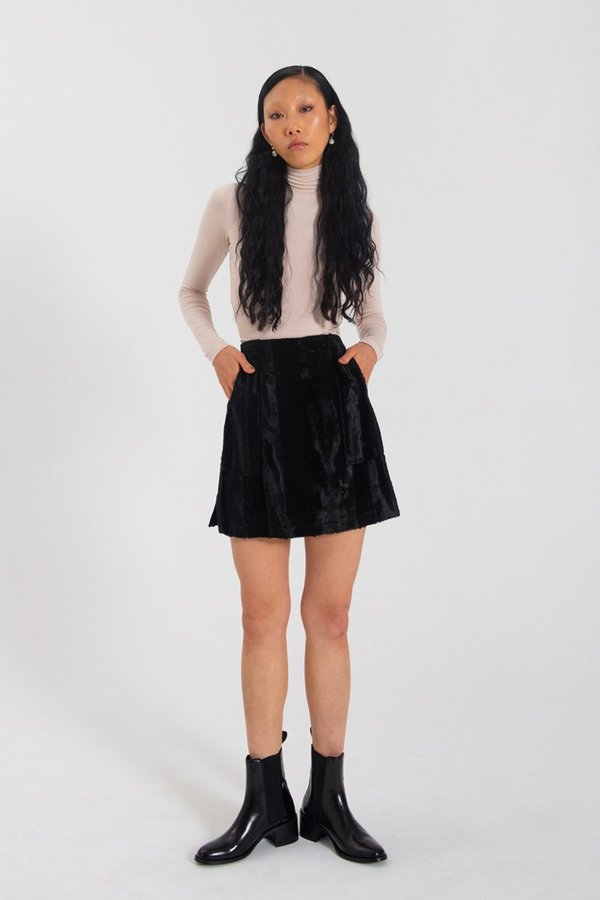 Limb The Label Nina Skirt - Black fur Limb The Label Nina Skirt - Black fur