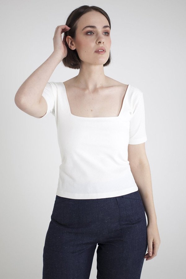 Limb The Label Petra Tee - White Limb The Label Petra Tee - White