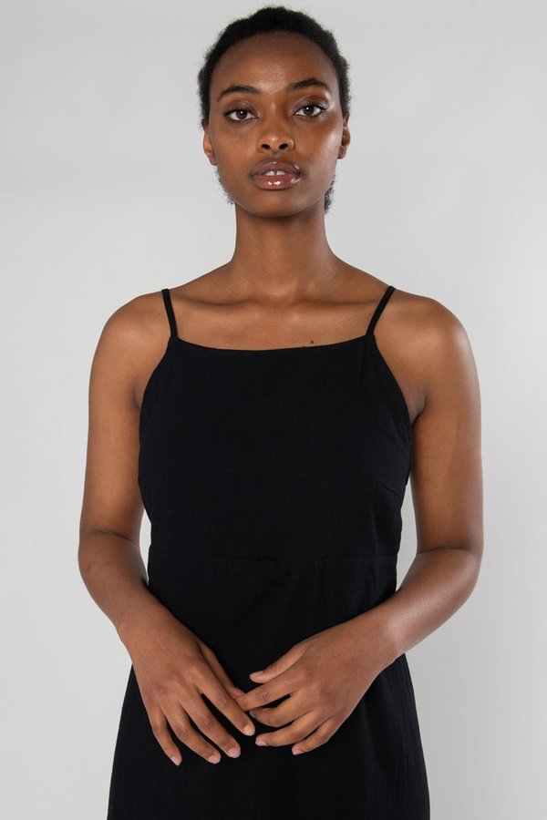 Limb The Label Shaye Dress - Black Crinkle Limb The Label Shaye Dress - Black Crinkle