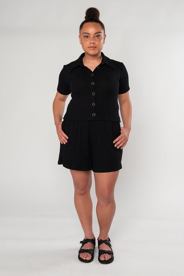 Limb The Label Sylvie Short Sleeve - Black Limb The Label Sylvie Short Sleeve - Black