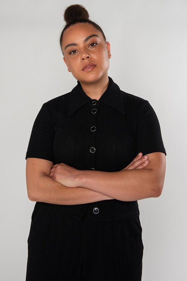 Limb The Label Sylvie Short Sleeve - Black Limb The Label Sylvie Short Sleeve - Black