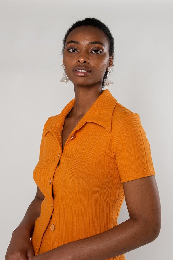 Limb The Label Sylvie Short Sleeve - Orange Limb The Label Sylvie Short Sleeve - Orange