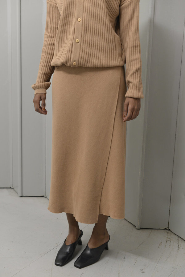 The Bibio Project Yao Wrap Skirt - Sand The Bibio Project Yao Wrap Skirt - Sand