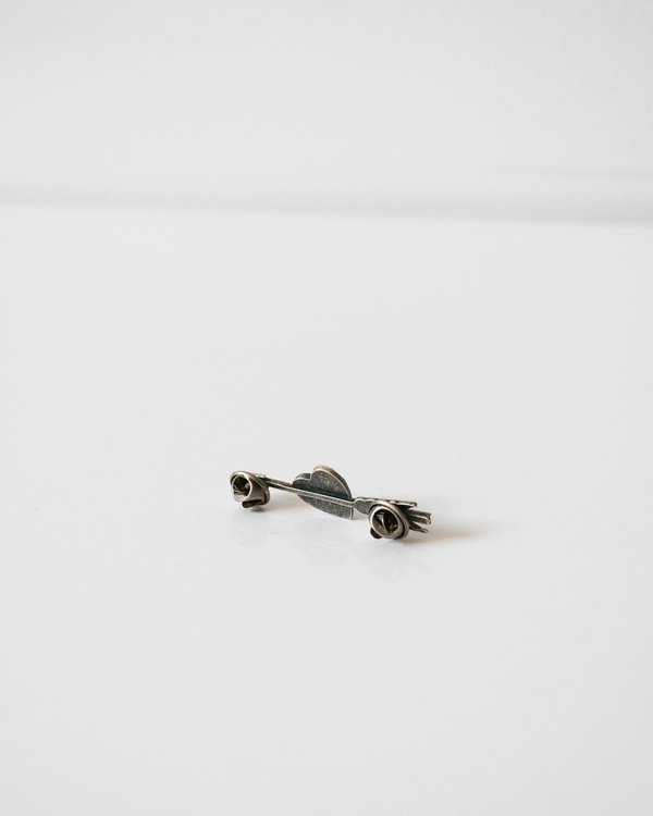 Vintage Heart + Arrow Brooch - Silver Vintage Heart + Arrow Brooch - Silver