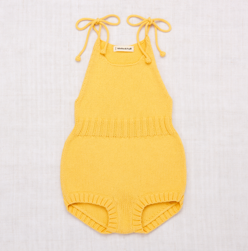 Misha & Puff Tie Romper 12-18m