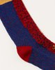 UNISEX Kapital Gabbeh Patchwork Socks - Red - Thumbnail 3