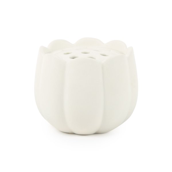 THE FLORAL SOCIETY Ceramic Flower Frog Vase