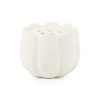 THE FLORAL SOCIETY Ceramic Flower Frog Vase - Thumbnail 1