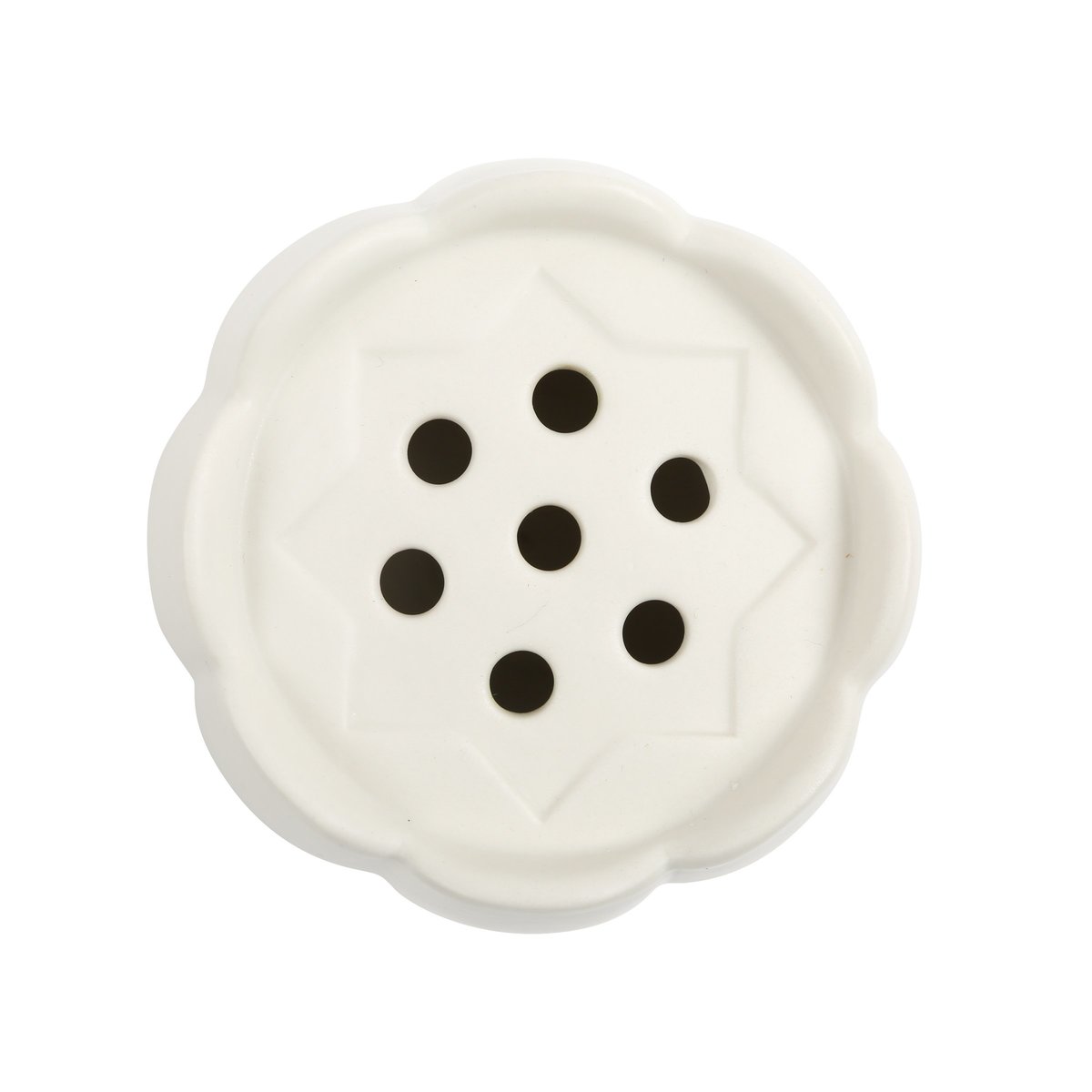 THE FLORAL SOCIETY Ceramic Flower Frog Vase - Image 4 of 4